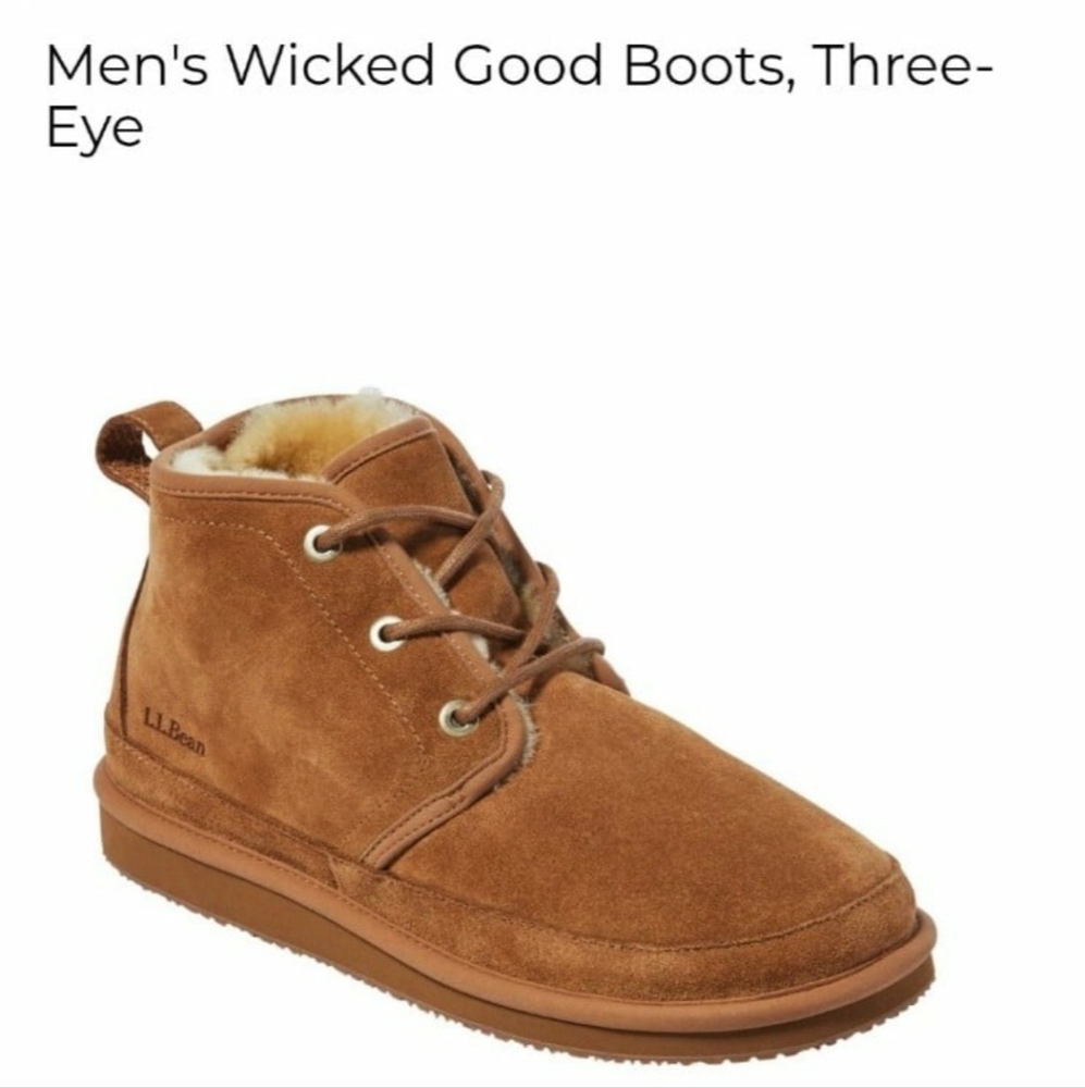 L.L. Bean Men's Chukka Boots - Tan Suede